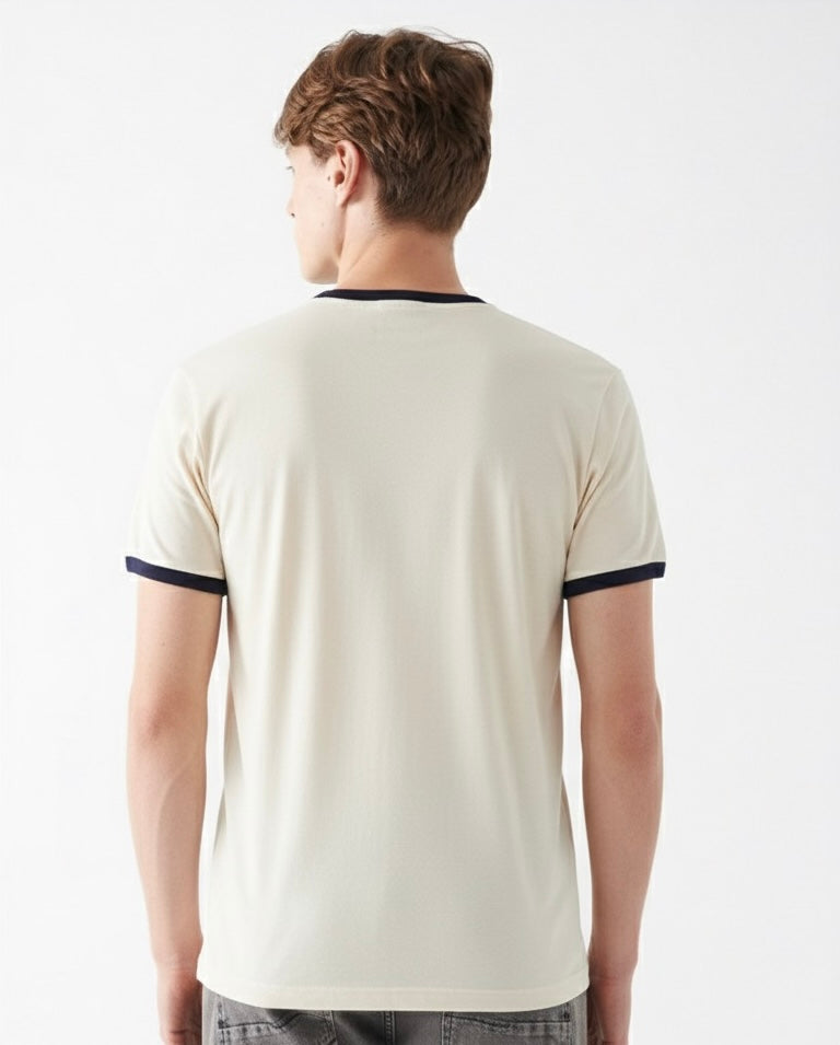 Old Money Men's Ivory T-Shirt