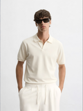Ecru Polo T-Shirt