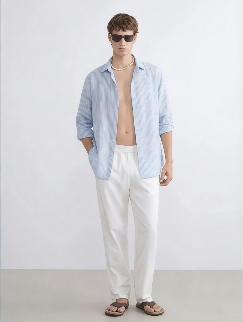 White Linen Pants