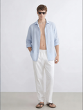 White Linen Pants