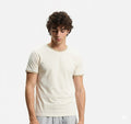 Ringer Ecru T-Shirt