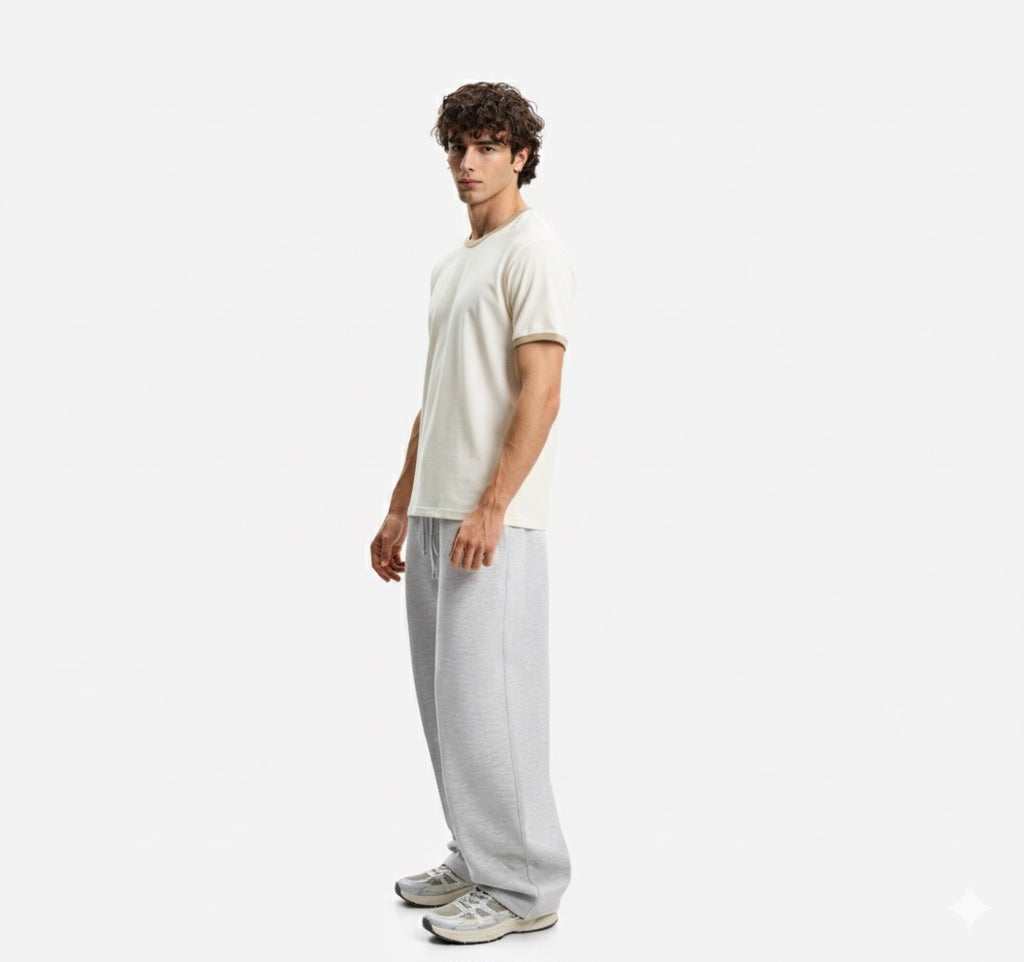 Ringer Ecru T-Shirt