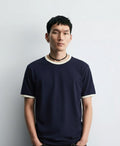 Ringer Navy Blue T-shirt