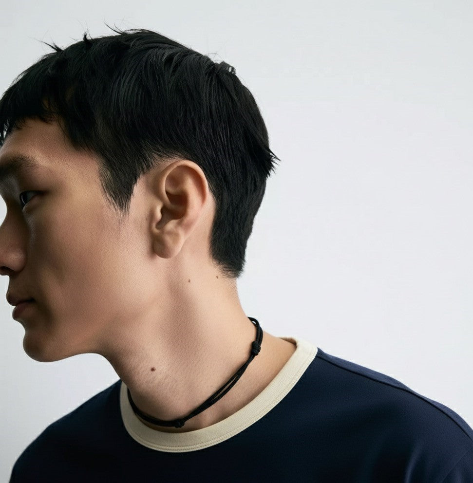 Old Money Men's Navy Cotton T-Shirt