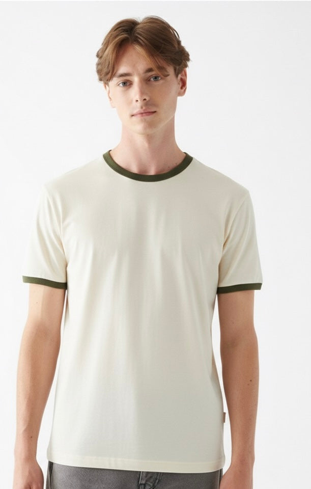 Old Money Men's Ivory T-Shirt