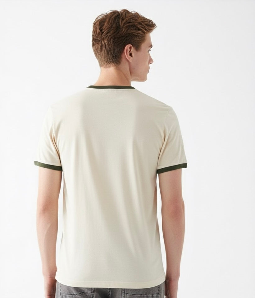 Old Money Men's Ivory T-Shirt