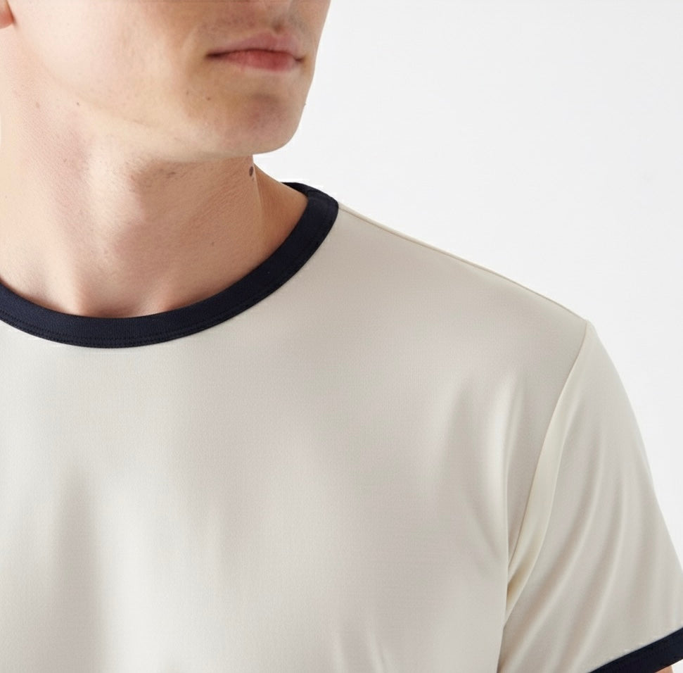 Old Money Men's Ivory T-Shirt