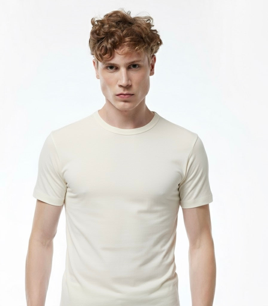 Old Money Men's Ivory T-Shirt