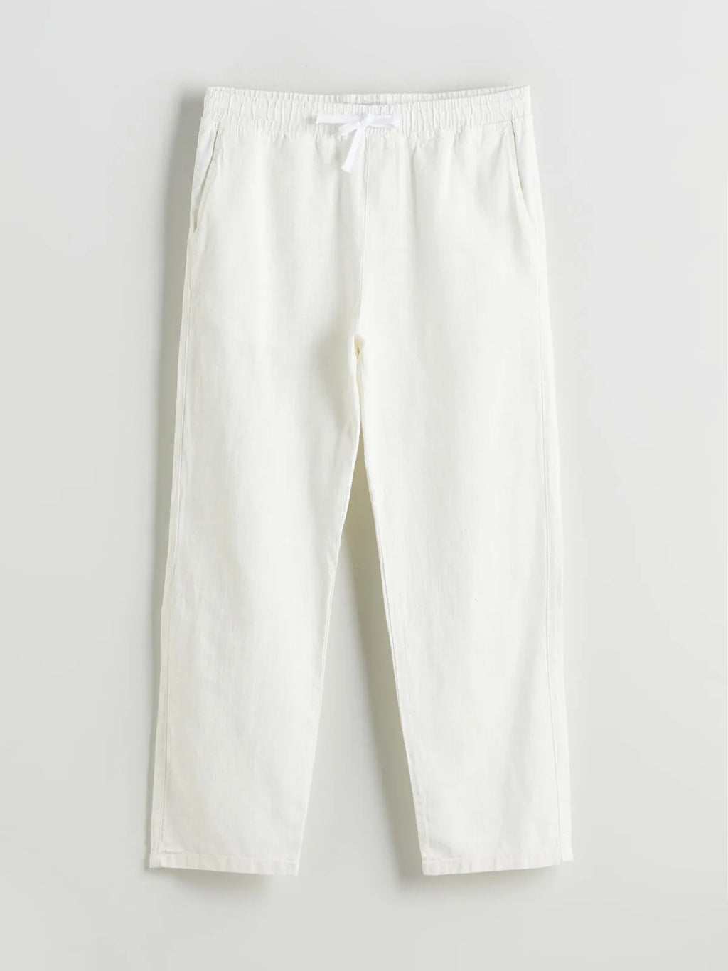 White Linen Pants