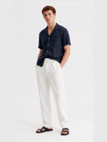 White Linen Pants