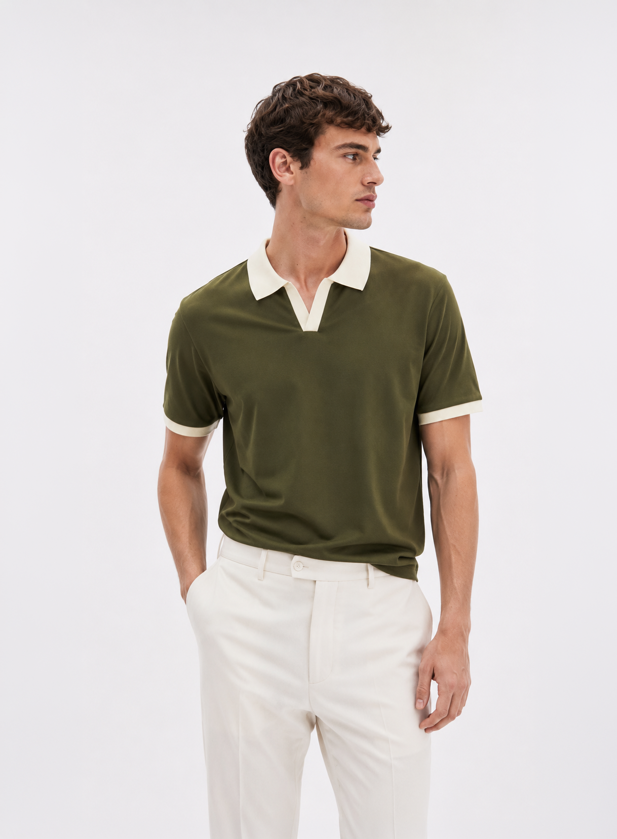 Green Polo T-Shirt