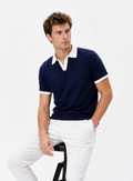Navy Blue Polo T-shirt