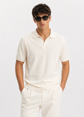 Ecru Polo T-Shirt