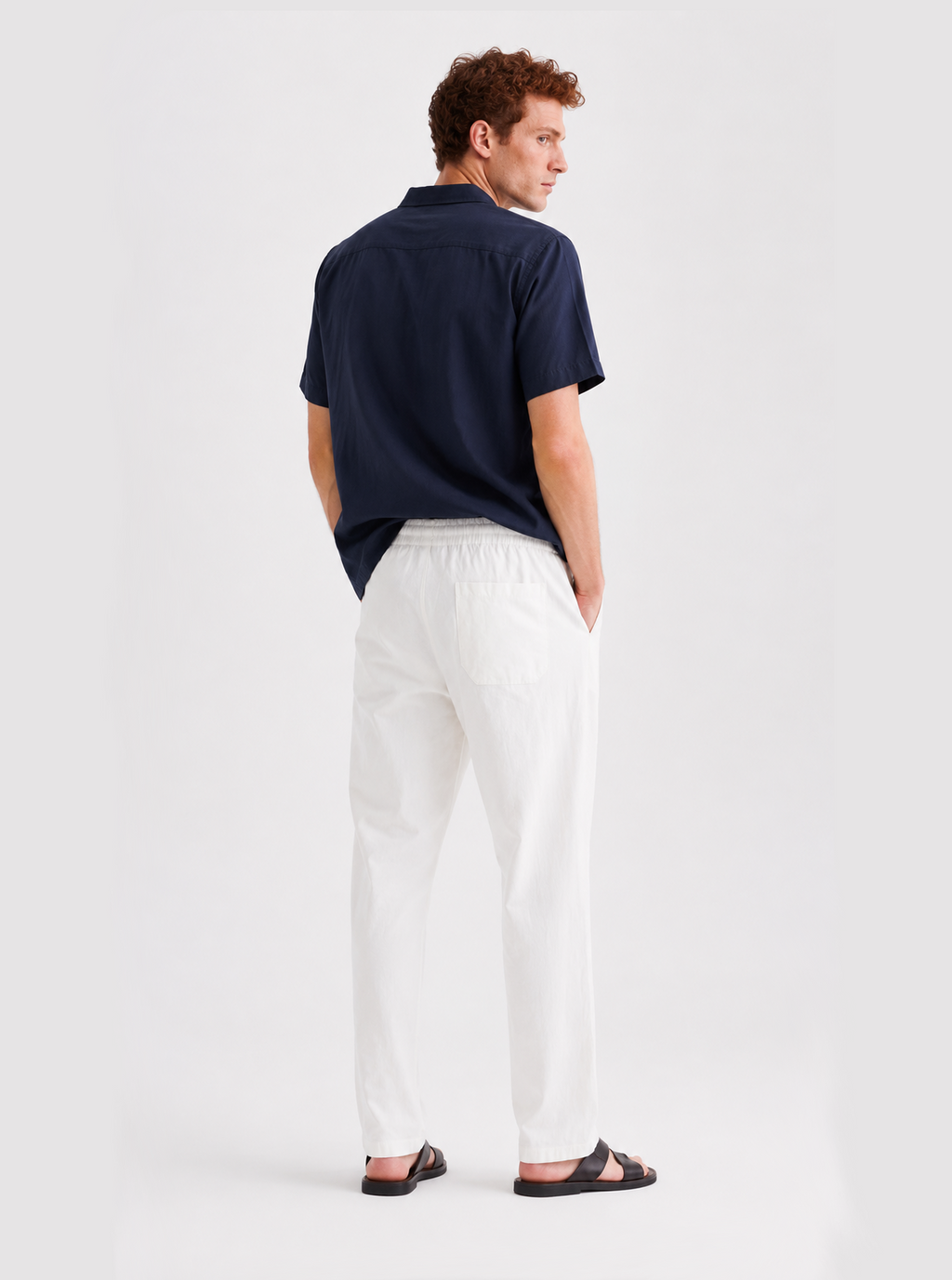 White Linen Pants