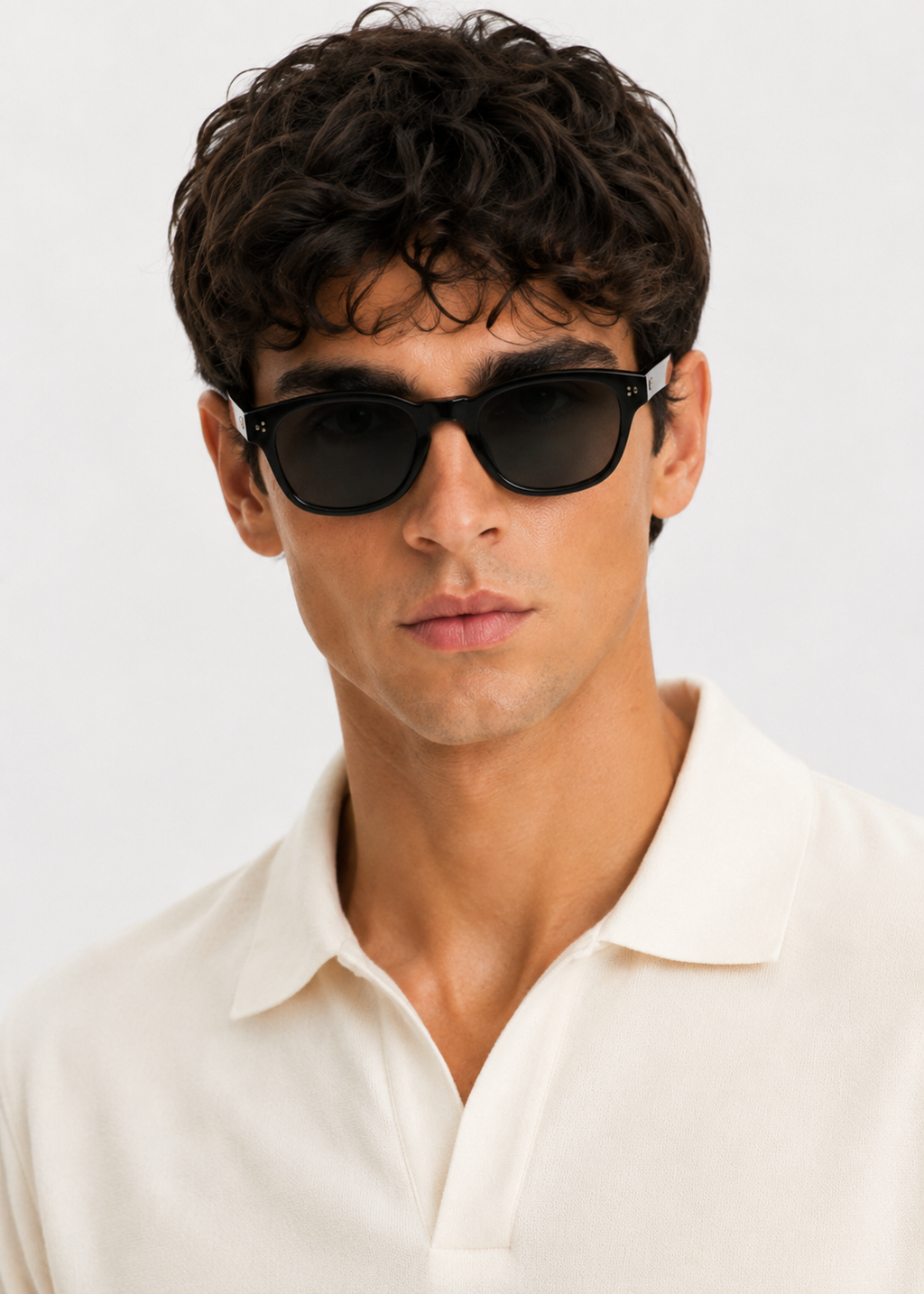 Ecru Polo T-Shirt